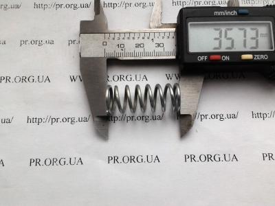 Пружина сжатия 1,6 х 13,8 х 35,7 (Артикул: S4763)