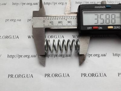 Пружина сжатия 1,6 х 13,8 х 35,8 (Артикул: S4764)