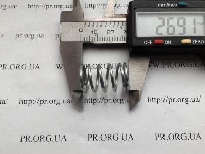 Пружина сжатия 1,5 х 16,4 х 27 (Артикул: S4778)