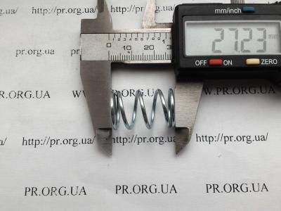 Пружина стиснення 1,5 х 16,3 х 27 (Артикул: S4780)