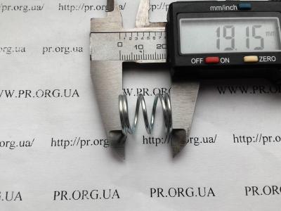 Пружина сжатия 1,5 х 16 х 19 (Артикул: S4783)