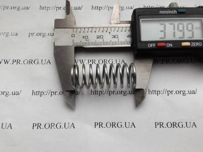 Пружина стиснення 1,5 х 15,6 х 38 (Артикул: S4792)