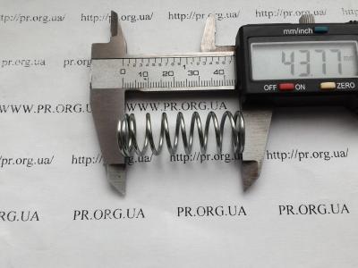 Пружина сжатия 1,5 х 15,8 х 43,8 (Артикул: S4793)