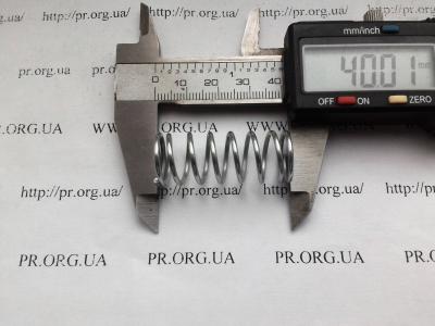 Пружина сжатия 1,5 х 15,8 х 40 (Артикул: S4802)