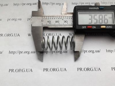 Пружина стиснення 1,5 х 15,8 х 35,8 (Артикул: S4805)