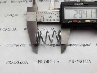 Пружина сжатия 1,5 х 15 х 29,5 (Артикул: S4806)