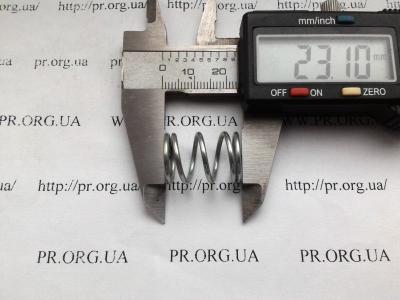 Пружина сжатия 1,5 х 15 х 23 (Артикул: S4810)