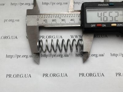 Пружина стиснення 1,5 х 14 х 46,5 (Артикул: S4812)