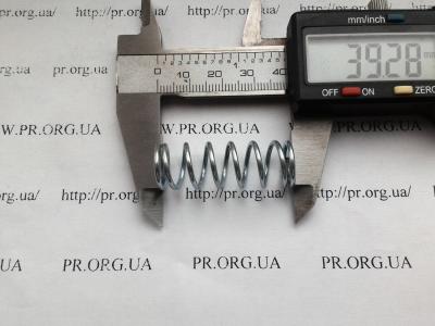 Пружина стиснення 1,5 х 14 х 39 (Артикул: S4822)