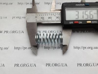 Пружина сжатия 1,5 х 13,5 х 31,5 (Артикул: S4825)