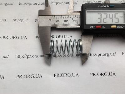 Пружина стиснення 1,2 х 14,8 х 32,5 (Артикул: S4844)