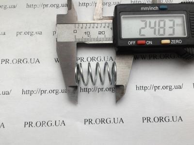 Пружина стиснення 1,2 х 15 х 24,8 (Артикул: S4850)