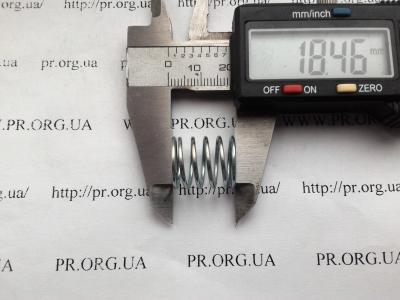 Пружина сжатия 1,2 х 15 х 18,5 (Артикул: S4852)