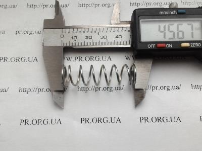 Пружина сжатия 1,2 х 13,4 х 45,5 (Артикул: S4854)