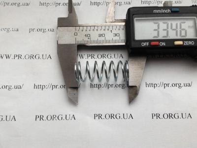 Пружина сжатия 1,2 х 13,8 х 33,5 (Артикул: S4861)