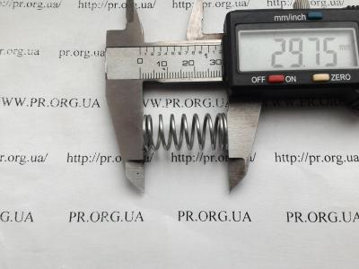 Пружина сжатия 1,2 х 12,9 х 29,5 (Артикул: S4864)