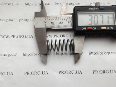 Пружина сжатия 1,2 х 13,2 х 30,8 (Артикул: S4865)