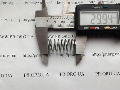 Пружина стиснення 1,2 х 13,2 х 30 (Артикул: S4866)