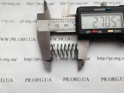 Пружина сжатия 1,2 х 13,2 х 27 (Артикул: S4868)