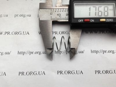 Пружина сжатия 1 х 15 х 17,5 (Артикул: S4875)