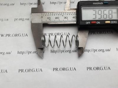 Пружина сжатия 1 х 14,5 х 39,5 (Артикул: S4877)