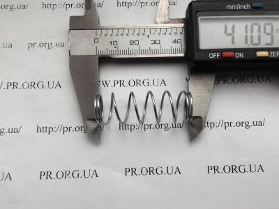 Пружина стиснення 1 х 14,4 х 41 (Артикул: S4878)