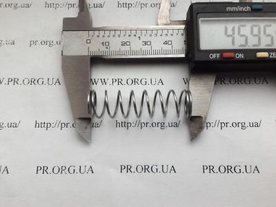 Пружина стиснення 1 х 13 х 46 (Артикул: S4882)