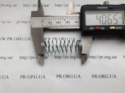 Пружина стиснення 1 х 13,7 х 40,5 (Артикул: S4883)