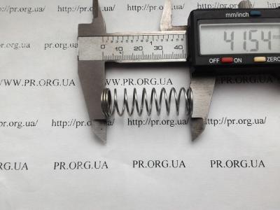 Пружина сжатия 1 х 13,7 х 41,5 (Артикул: S4885)