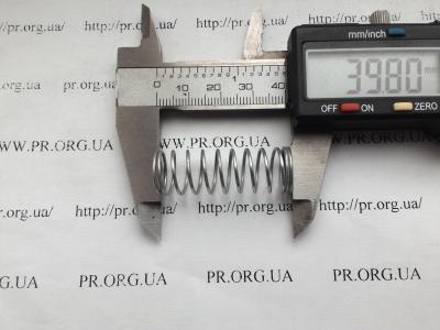 Пружина стиснення 1 х 13,5 х 39,8 (Артикул: S4886)
