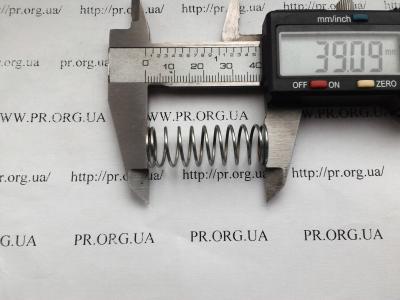Пружина стиснення 1 х 13,5 х 39 (Артикул: S4887)