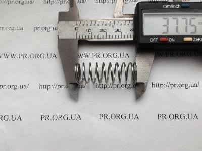 Пружина стиснення 1 х 13,5 х 37,5 (Артикул: S4889)