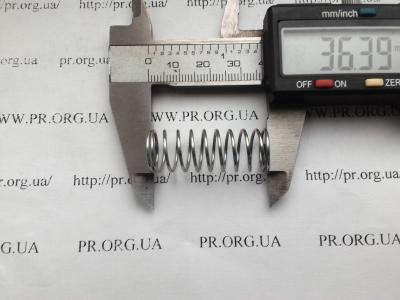 Пружина стиснення 1 х 13,5 х 36,3 (Артикул: S4890)