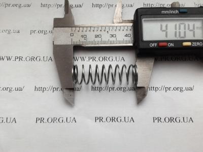 Пружина стиснення 1 х 13,4 х 41 (Артикул: S4892)