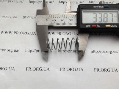 Пружина стиснення 1 х 13 х 34 (Артикул: S4893)