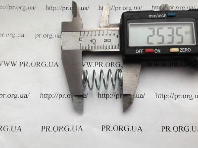 Пружина стиснення 1 х 13 х 25,5 (Артикул: S4900)