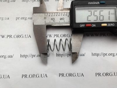 Пружина стиснення 1 х 13 х 25,6 (Артикул: S4904)