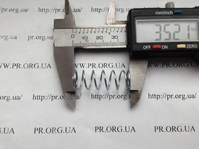 Пружина стиснення 1 х 12,7 х 35,2 (Артикул: S4909)