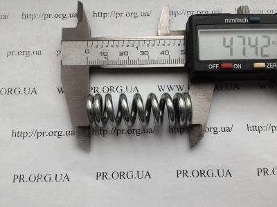 Пружина сжатия 3 х 15,5 х 47,5 (Артикул: S4918)