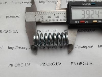 Пружина сжатия 3 х 16 х 39 (Артикул: S4919)