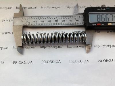 Пружина сжатия 2,5 х 14 х 86,5 (Артикул: S4927)