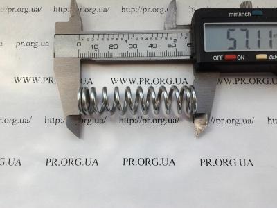 Пружина стиснення 2 х 14,2 х 57 (Артикул: S4946)