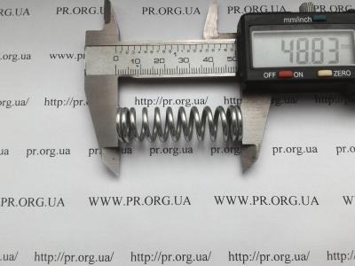 Пружина сжатия 2 х 14 х 49 (Артикул: S4952)