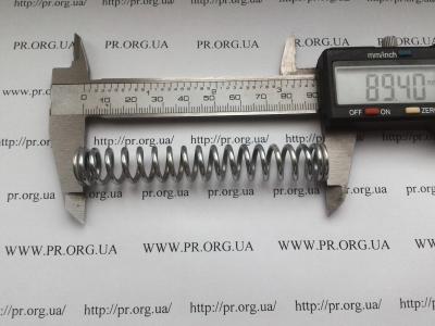 Пружина сжатия 2 х 13,8 х 89 (Артикул: S4965)