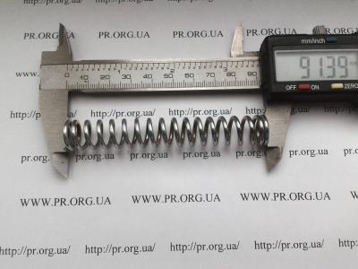 Пружина сжатия 2 х 13,8 х 91,5 (Артикул: S4966)
