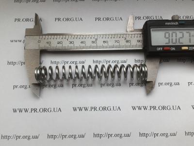 Пружина сжатия 2 х 13,8 х 90 (Артикул: S4967)