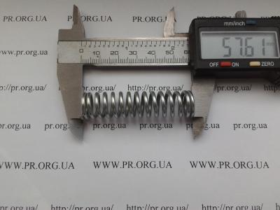 Пружина сжатия 2 х 13,8 х 57,5 (Артикул: S4971)