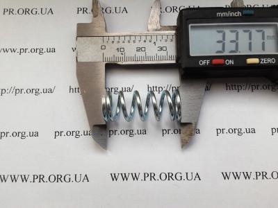 Пружина стиснення 1,8 х 14 х 33,8 (Артикул: S4997)