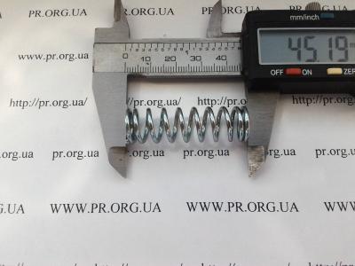 Пружина сжатия 1,6 х 13,2 х 45 (Артикул: S5005)