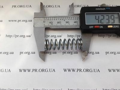 Пружина сжатия 1,6 х 13 х 42,3 (Артикул: S5010)